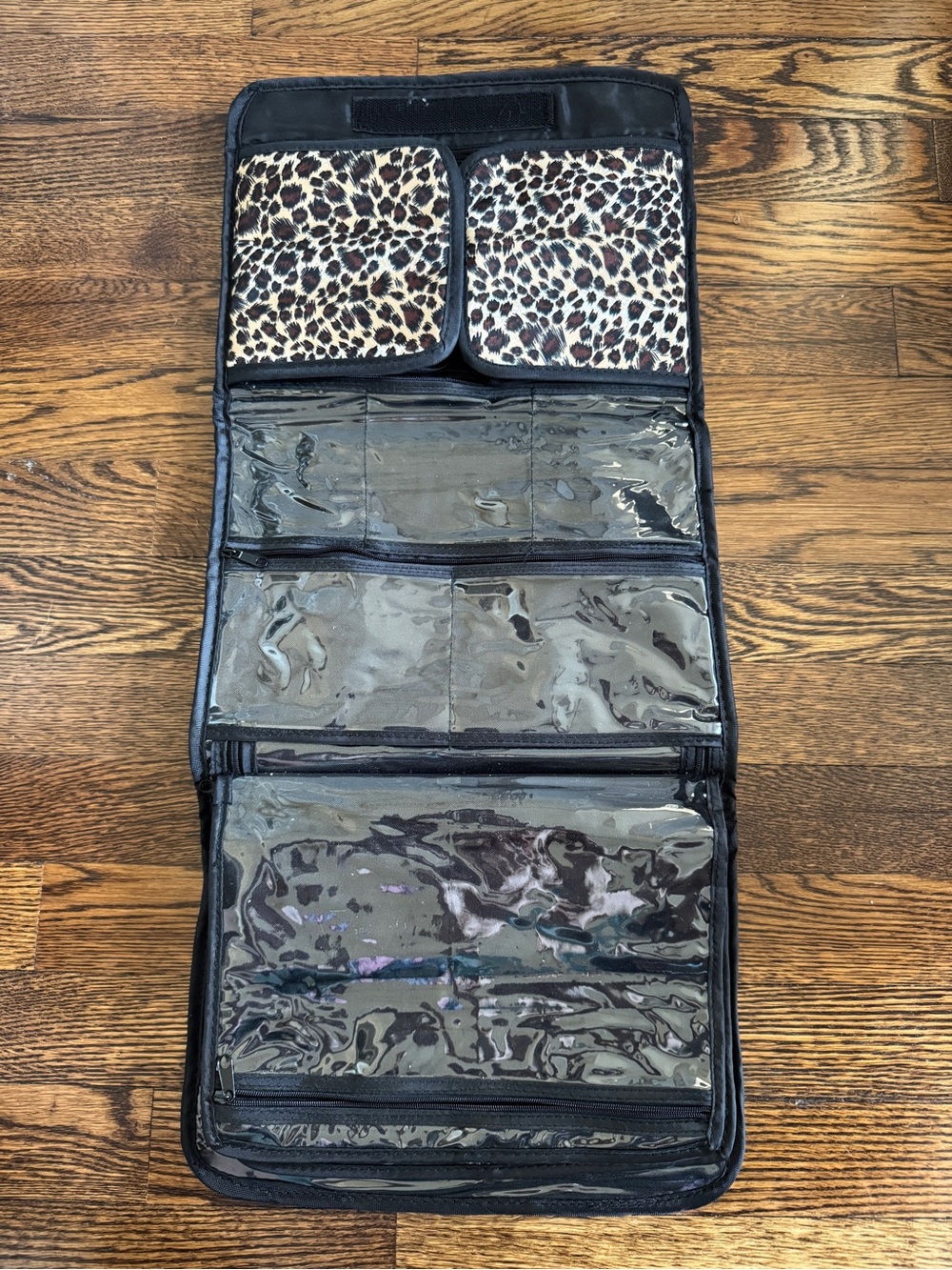 PreZerve Leopard Print Travel Jewelry Organizer